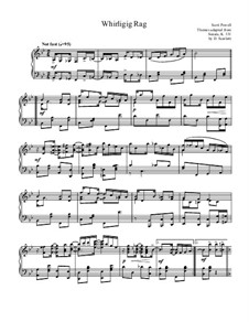Whirligig Rag (for solo piano): Whirligig Rag (for solo piano) by Mr. Scott Powell
