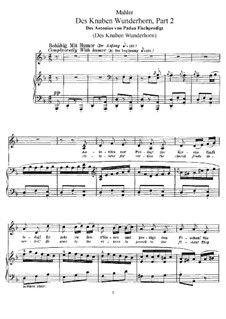 Des Knaben Wunderhorn (The Youth's Magic Horn): St. Anthony of Padua's Sermon to the Fish by Gustav Mahler