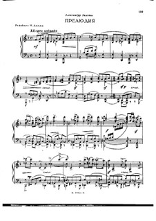 Prelude in F Major: For piano by Sergei Taneyev