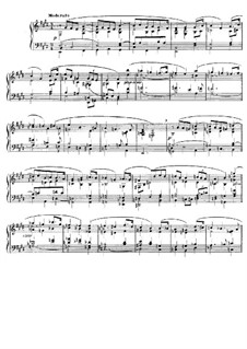 Three Chorales: Arrangement for piano by César Franck