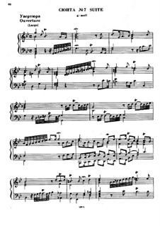 Suite No.7 in G Minor, HWV 432: For piano by Georg Friedrich Händel