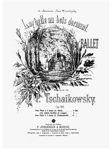 Complete Opera: Piano score by Pyotr Tchaikovsky