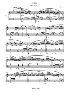 No.8 in F Major: For piano by Frédéric Chopin