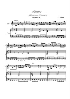 Violin Concerto No.4 in F Minor 'L'inverno', RV 297: Movement II, for oboe and piano by Antonio Vivaldi