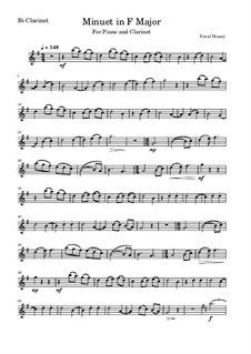 Minuet in F Major: Solo part by Yuval Dinary
