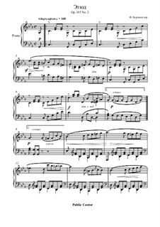 No.2: For piano by Johann Friedrich Burgmüller