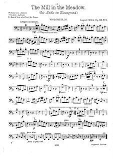 Seven Short Pieces, Op.112: Solo part by August Nölck