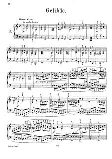 Frühlingsboten, Op.55: Nr.3 Gelübde by Joseph Joachim Raff
