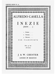 Inezie (Riens....): Inezie (Riens....) by Alfredo Casella