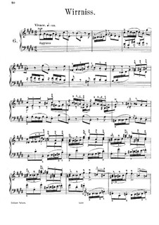 Frühlingsboten, Op.55: Nr.6 Wirrnis by Joseph Joachim Raff