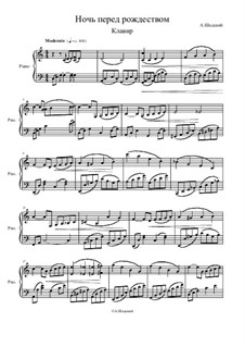 Ночь перед рождеством, Ор.35: Ночь перед рождеством by Arangirowchik