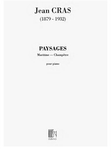 Deux paysages: No.1 Paysage maritime by Jean Cras