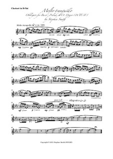 Molto tranquillo: Treble Instrument in B-flat by Stephen Smith