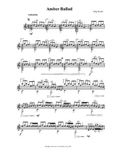 Amber Ballad: Amber Ballad by Oleg Boyko