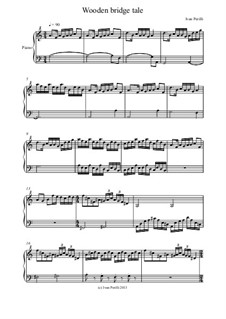 Wooden bridge tale: Piano version by Ivan Perilli