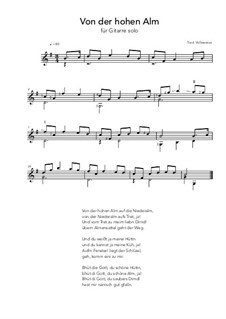 Von der hohen Alm: Von der hohen Alm by folklore