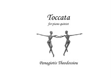 Toccata: For piano quintet, Op.45e by Panagiotis Theodossiou