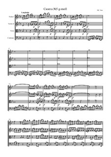 Сюита для оркестра No.5: Сюита для оркестра No.5 by Johann Sebastian Bach