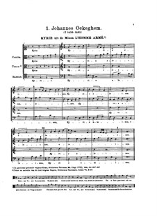 L'homme armé. Kyrie: L'homme armé. Kyrie by Johannes Ockeghem