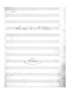 La rose de Saint-Flour: Horns part by Jacques Offenbach