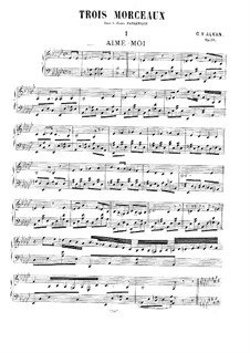 Trois morceaux dans le genre pathétique, Op.15: Complete set by Charles-Valentin Alkan