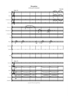 Deception (for viola and orchestra): Deception (for viola and orchestra) by Jordan Grigg