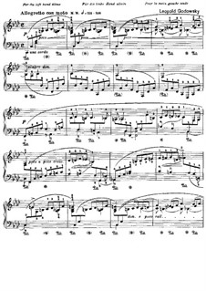 Trois Nouvelles Études (Three New Etudes): Etude No.1 in F Minor by Leopold Godowsky