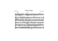 Danza Antiqua, Op.165: Danza Antiqua by Dieter Angerer