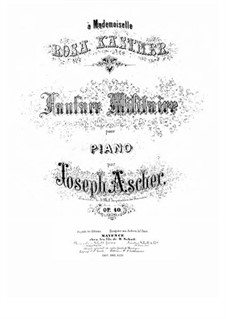 Fanfare militaire, Op.40: For piano by Joseph Ascher