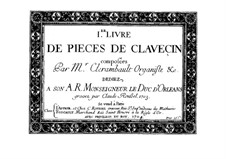 Pieces for Harpsichord: Complete set by Louis-Nicolas Clérambault