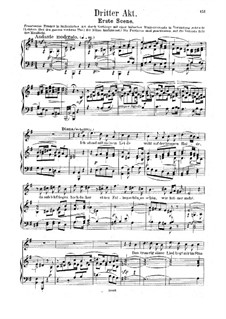 Francesca da Rimini: Act III – Piano-vocal score by Hermann Goetz