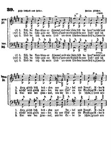 Ach du klarblauer Himmel: For mixed choir by Friedrich Silcher