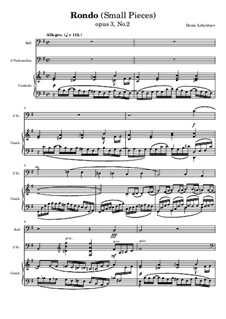 Rondo (Small Pieces), Op.3B: Rondo (Small Pieces) by D.L.