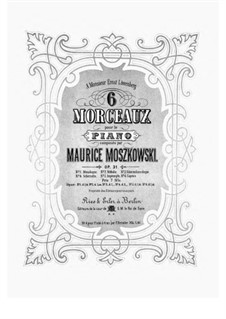 Six Pieces for Piano, Op.31: No.3 Valse mélancolique by Moritz Moszkowski