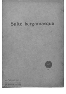 Complete Suite: For piano by Claude Debussy