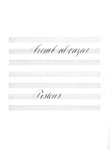Tromb-al-ca-zar: Cornets part by Jacques Offenbach