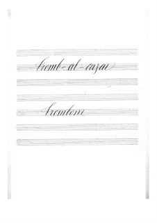 Tromb-al-ca-zar: Trombone part by Jacques Offenbach
