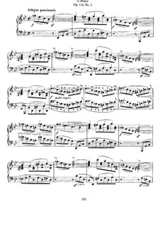 Seven Fantasias, Op.116: No.3 Capriccio in G Minor by Johannes Brahms