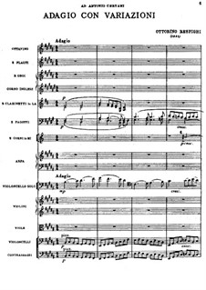 Adagio con Variazioni: Adagio con Variazioni by Ottorino Respighi