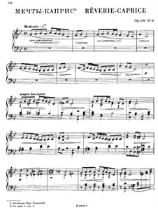 Soirées musicales, Op.109: No.6 Rêverie-caprice by Anton Rubinstein