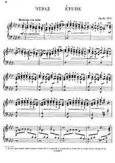 Etude in F Minor, Op.81 No.1: For piano by Anton Rubinstein