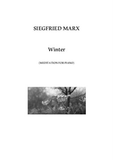 Winter: Winter by Siegfried Marx