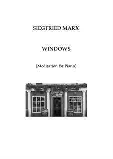 Windows: Windows by Siegfried Marx