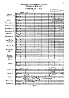 Symphony No.2 in B Flat Minor, Op.66: Movement I by Sergei Lyapunov