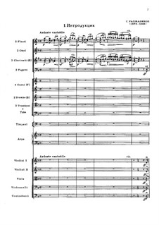 Aleko: Full score by Sergei Rachmaninoff