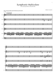 Symphonie Multicolore: Symphonie Multicolore by Mathieu Constantin
