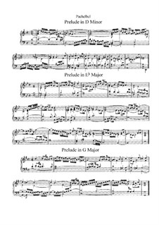 Органные произведения: Органные произведения by Johann Pachelbel
