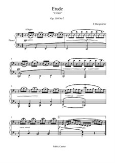 Etude No.13: For piano by Johann Friedrich Burgmüller