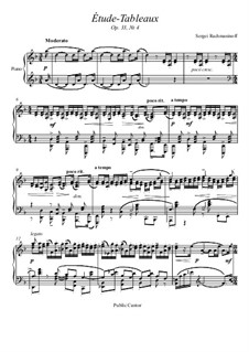 Etudes-tableaux, Op.33: No.4 in D Minor by Sergei Rachmaninoff