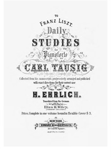 Daily Studies: Complete by Carl Tausig